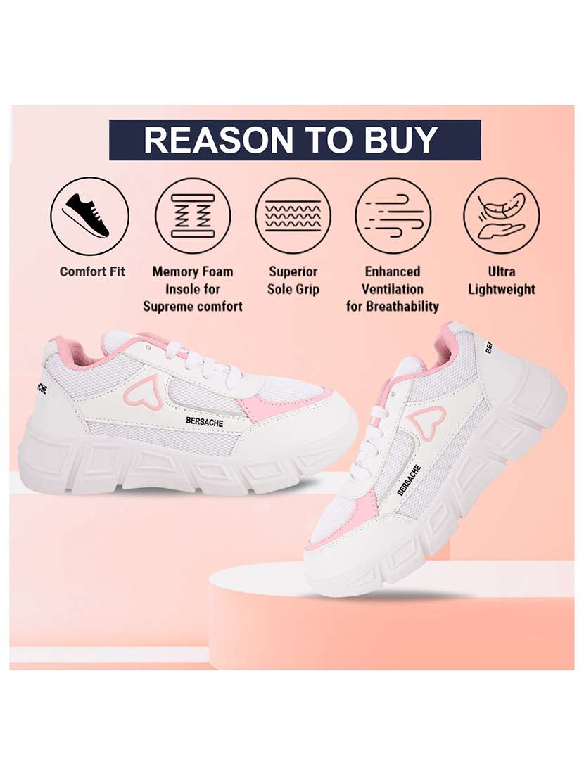 women solid lace-up casual shoe - 22297231 -  Standard Image - 4