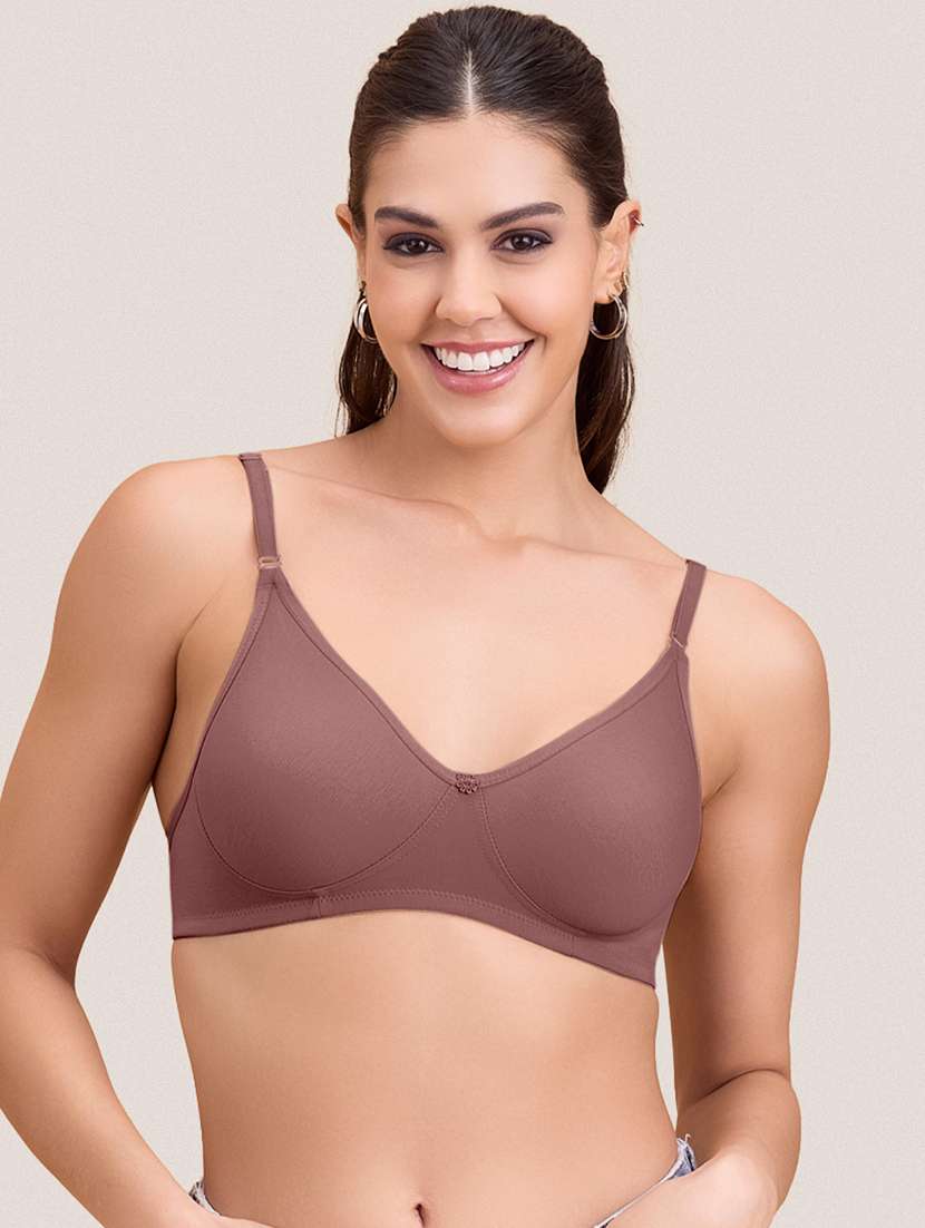 women pack of 2 solid non padded bra - 22297274 -  Standard Image - 4