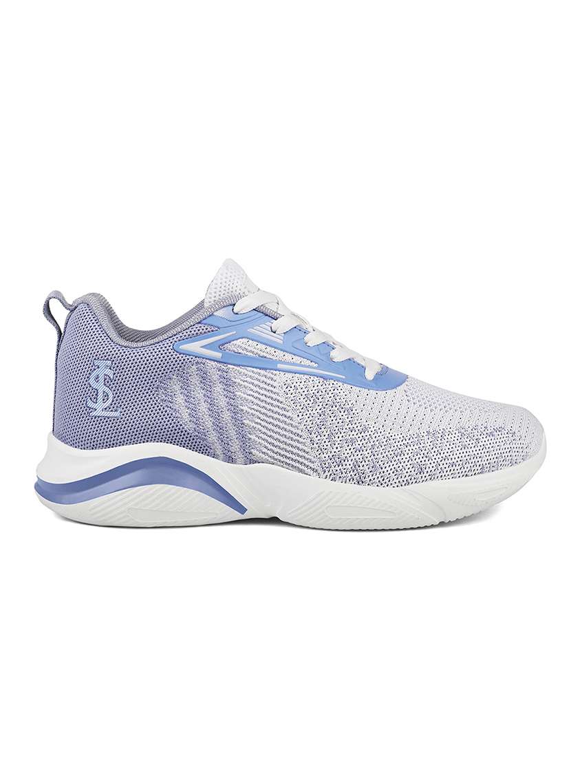 women blue lace-up sports shoe - 22297405 -  Standard Image - 4