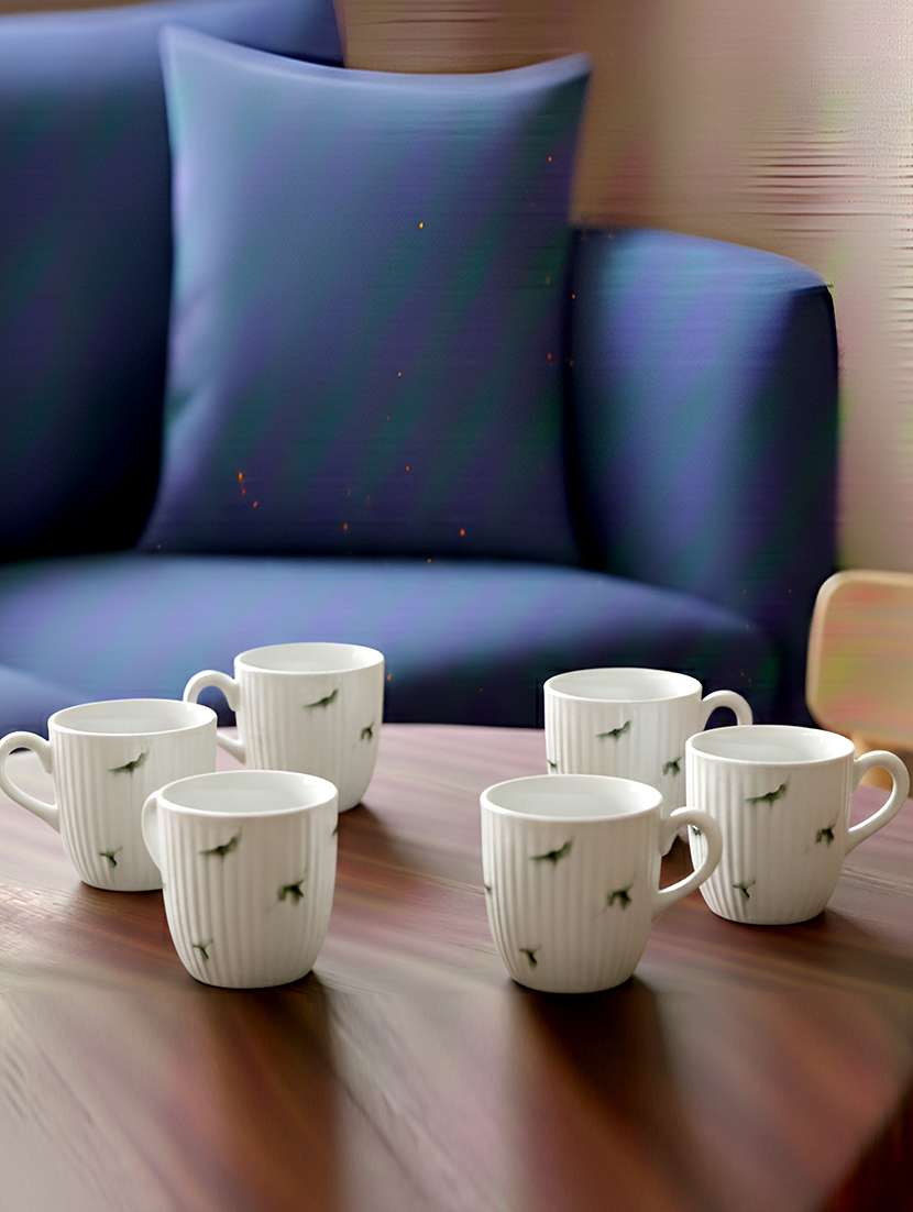 moody panda handcrafted tea cup set of 6 - 22297413 -  Standard Image - 1