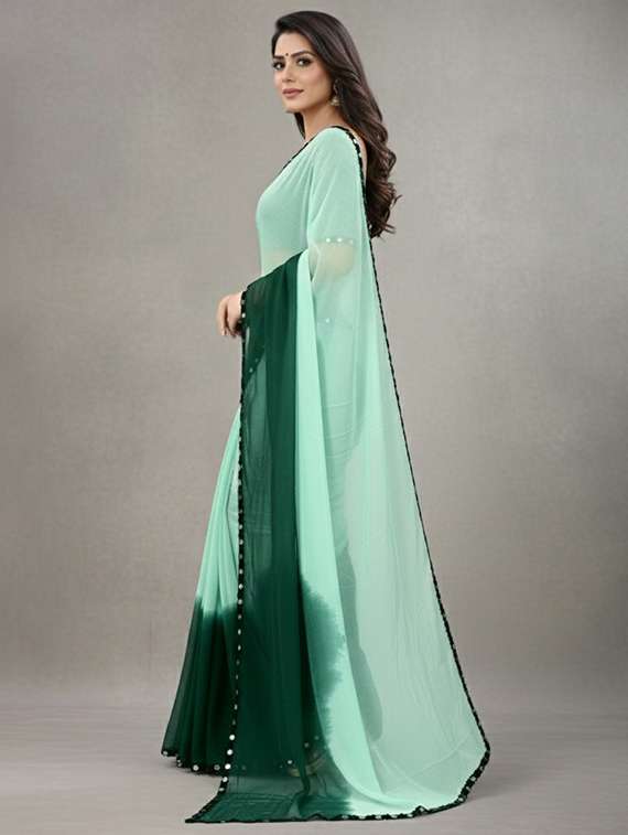 women ombre printed saree with blouse - 22297444 -  Standard Image - 1