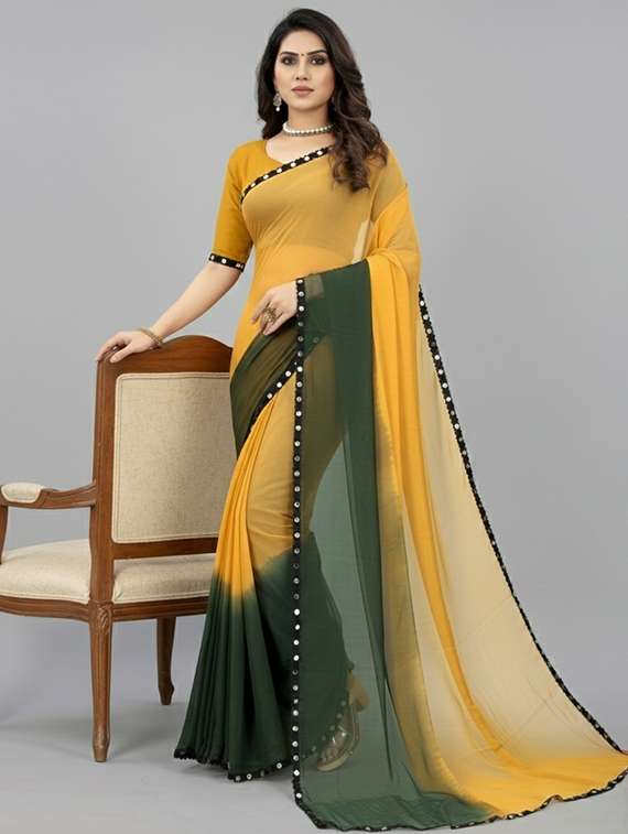 women ombre printed saree with blouse - 22297447 -  Standard Image - 1