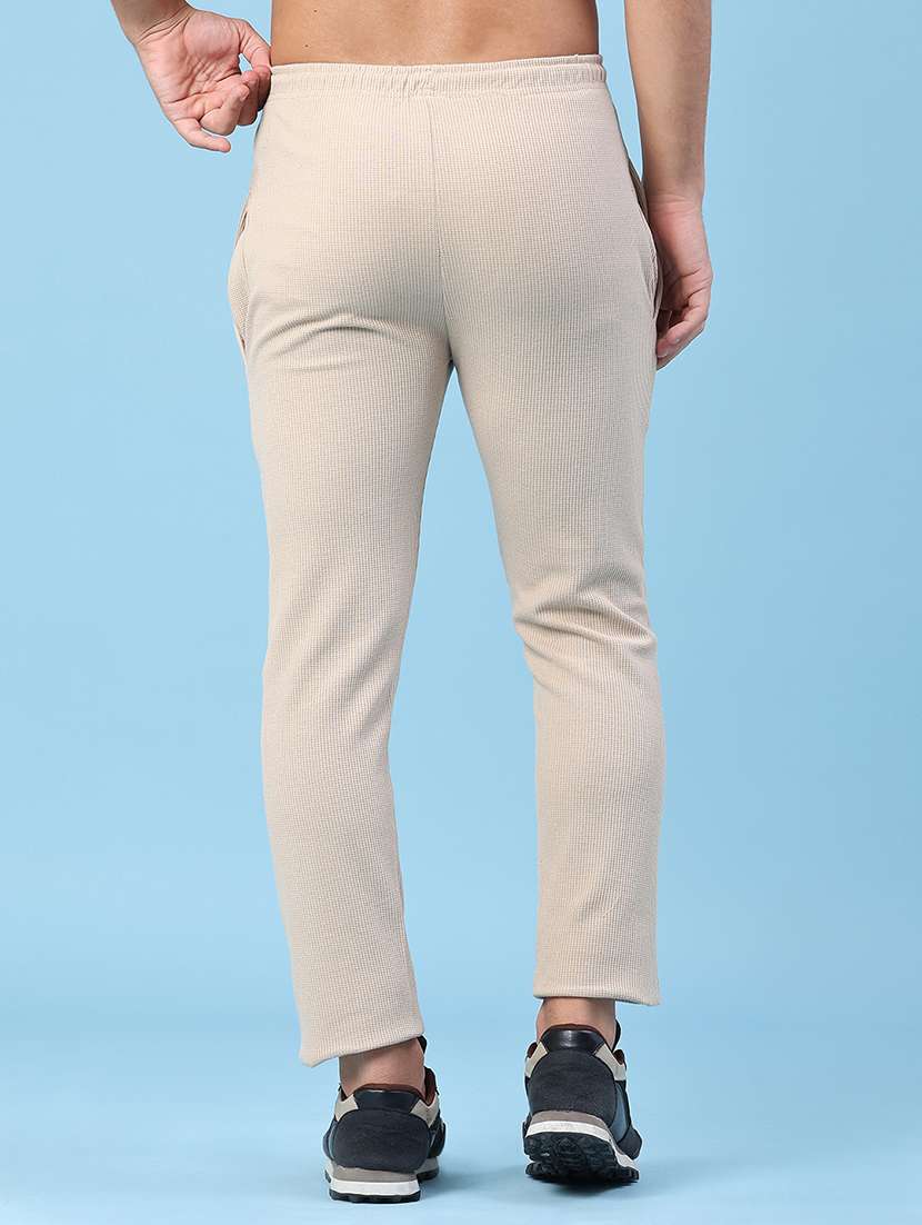 men self design mid rise full length track pant - 22298091 -  Standard Image - 4