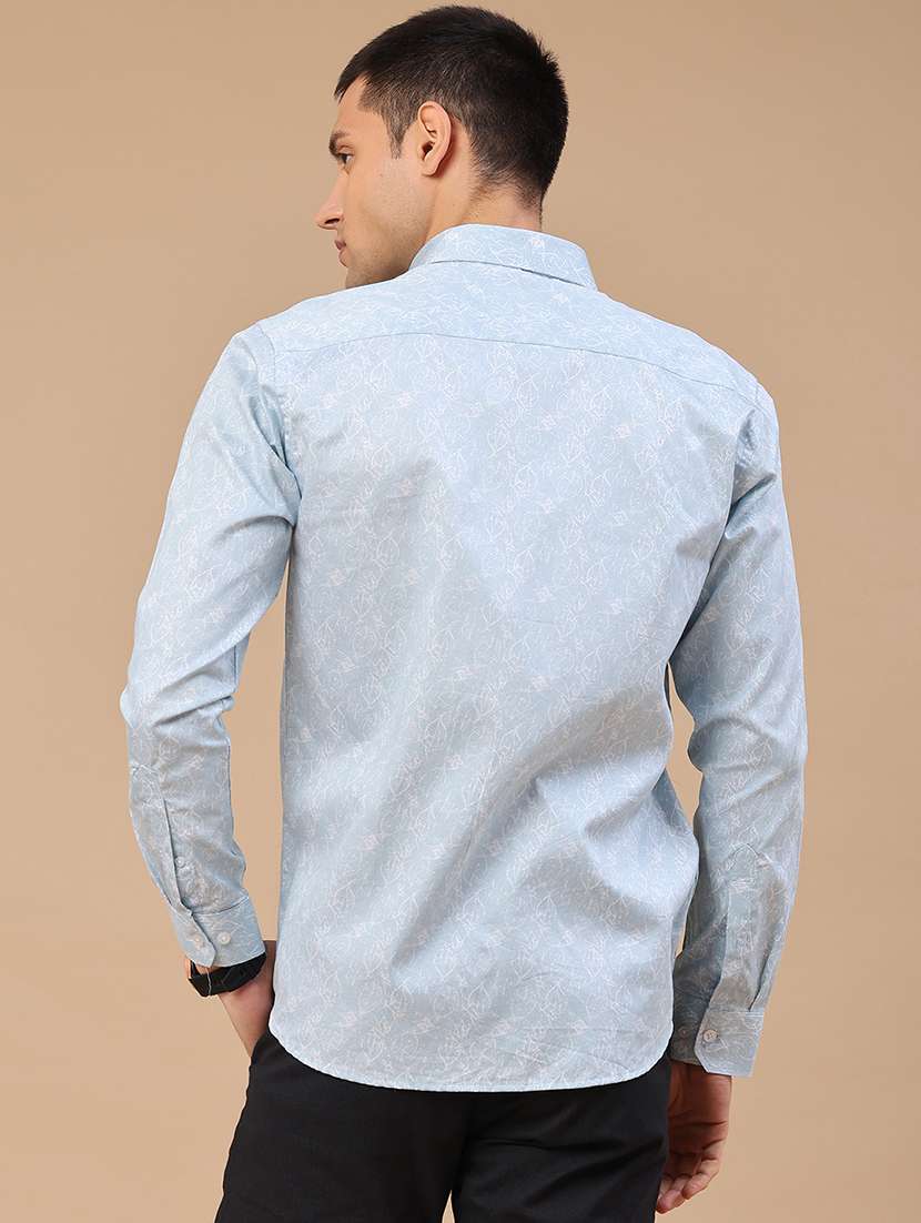 Men Printed Long Sleeves Casual Shirt - 22298097 -  Standard Image - 4