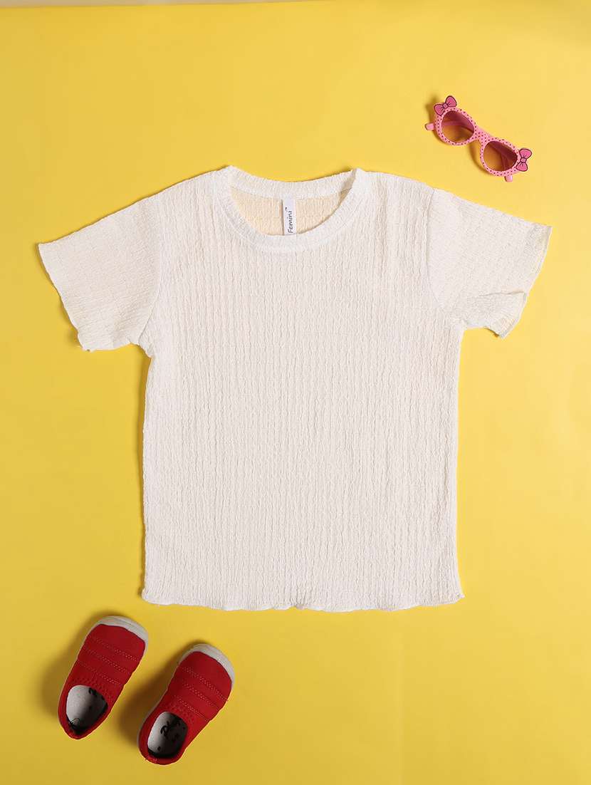 white cotton plain tee - 22298270 -  Standard Image - 1