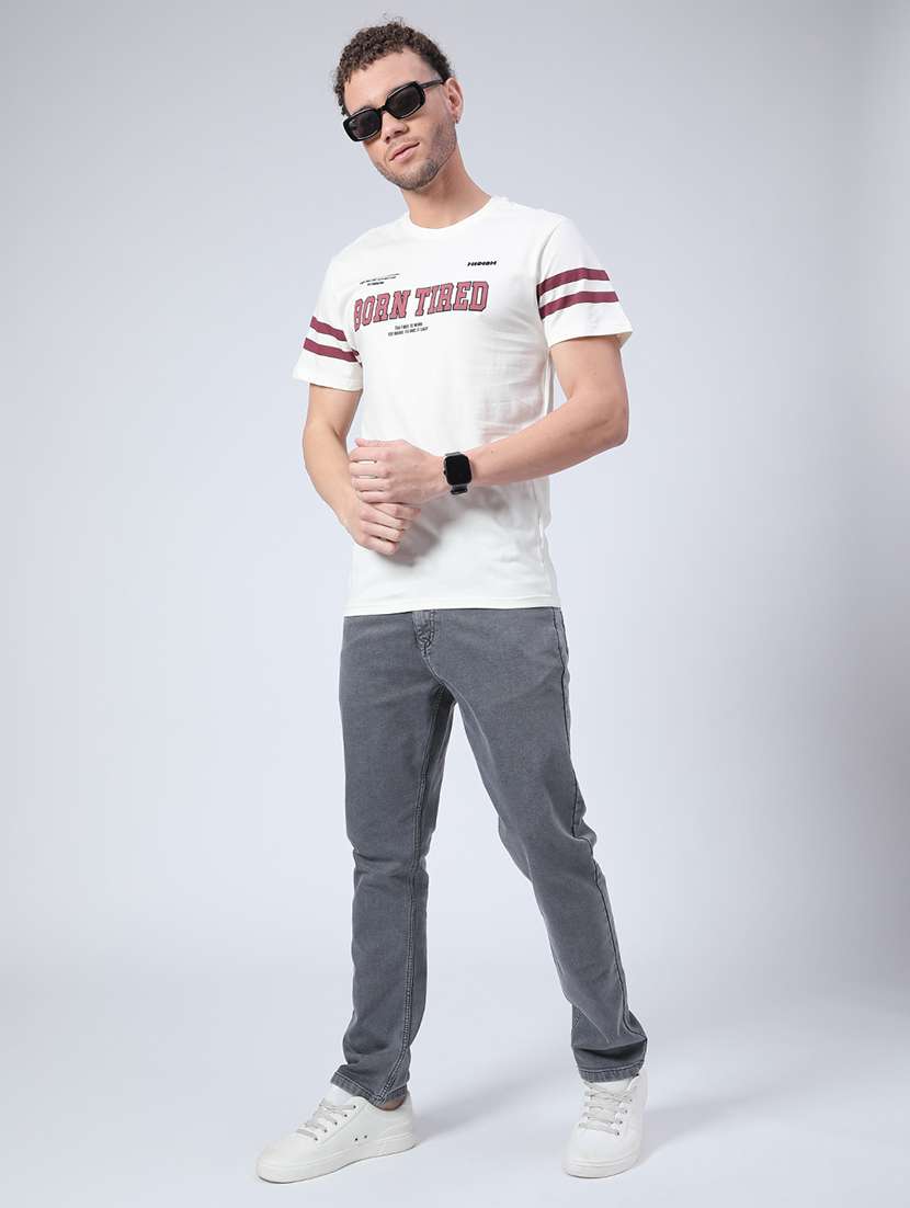 men solid mid rise slim fit jean - 22298302 -  Standard Image - 4