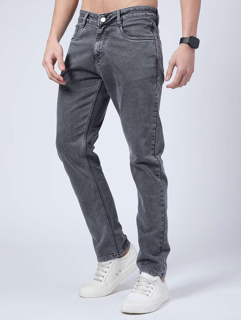 men solid mid rise slim fit jean - 22298303 -  Standard Image - 1