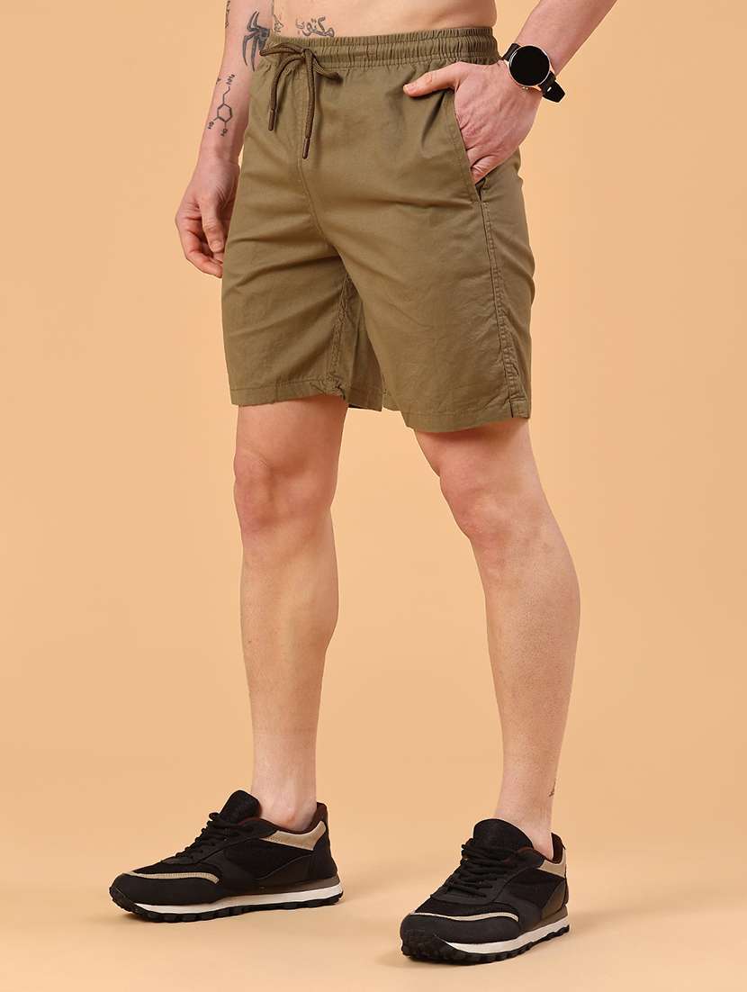olive cotton  short - 22298349 -  Standard Image - 4