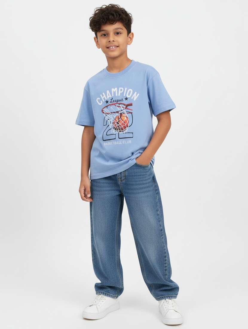 boys printed short sleeve t-shirt - 22298466 -  Standard Image - 4