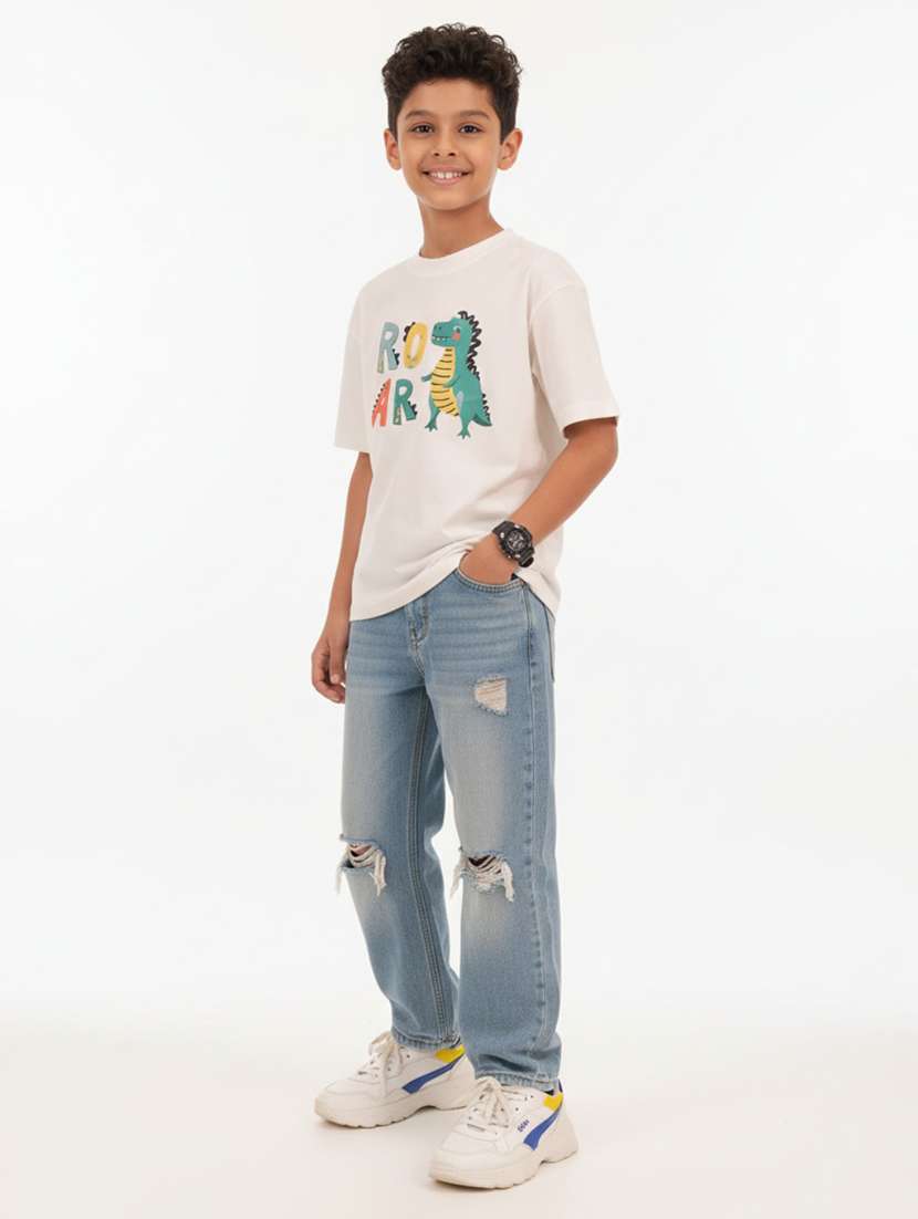 boys printed short sleeve t-shirt - 22298467 -  Standard Image - 4
