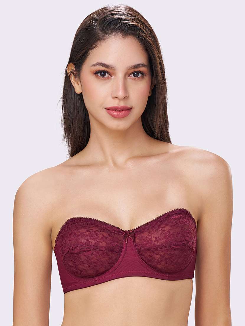 women pack of 3 solid lace t-shirt bra - 22298660 -  Standard Image - 1