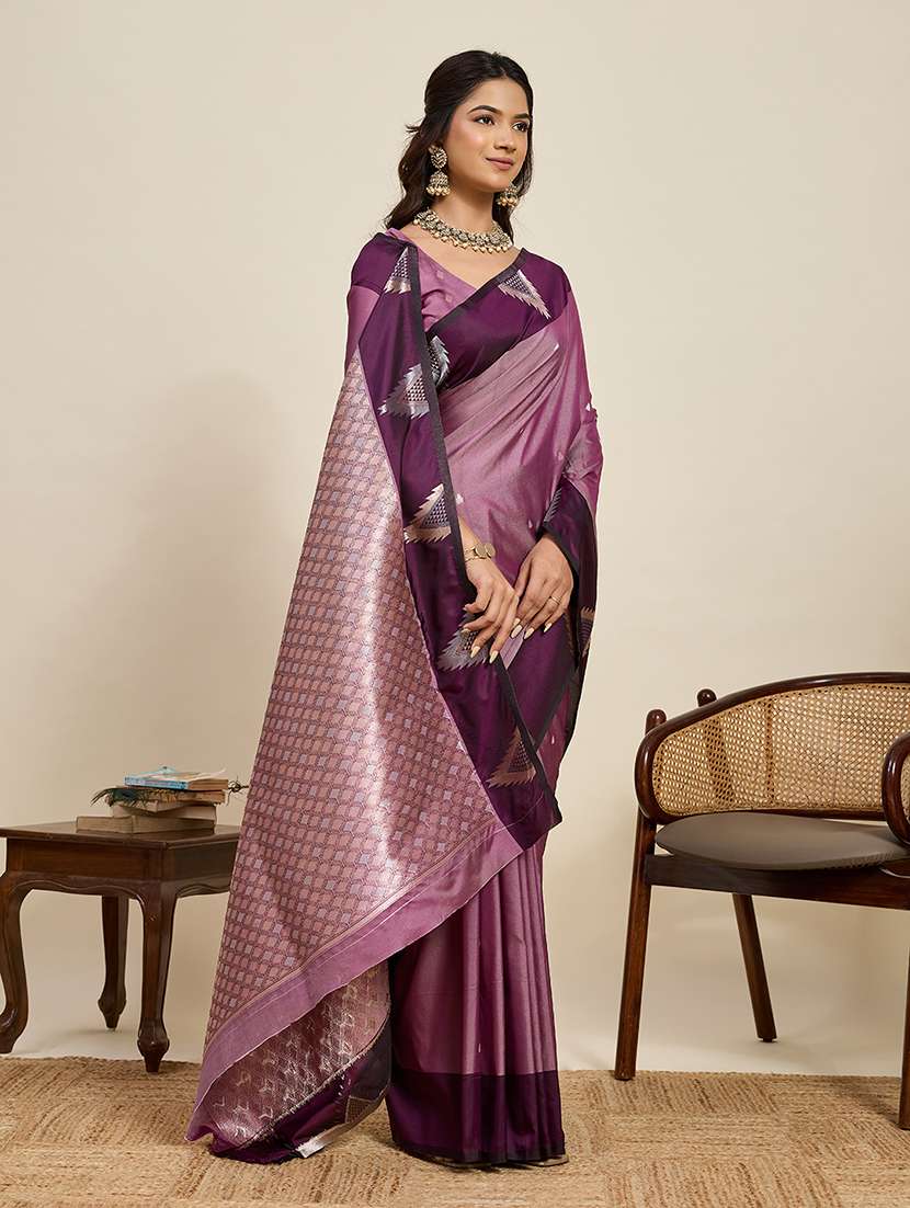 women self design banarasi saree with blouse - 22298670 -  Standard Image - 1