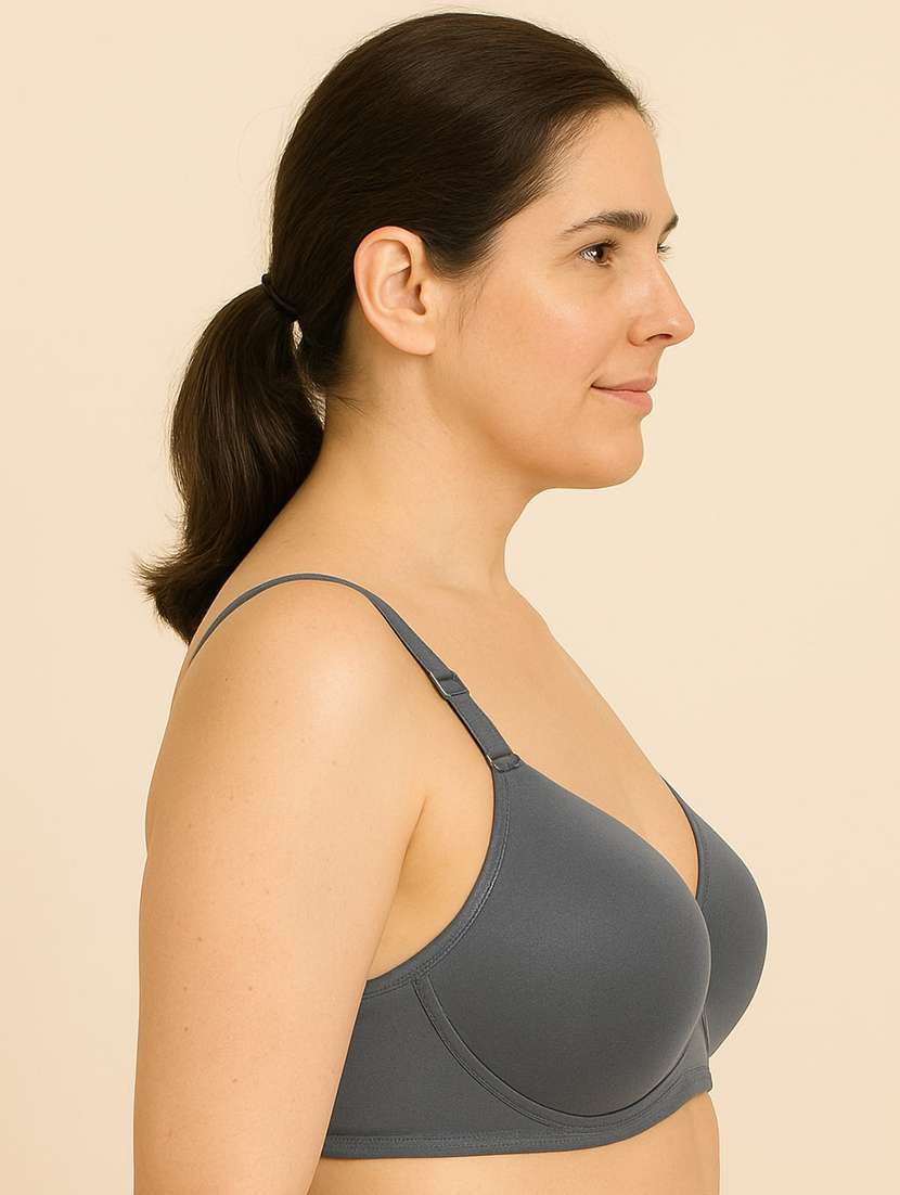 women plus size solid non padded bra - 22299032 -  Standard Image - 1