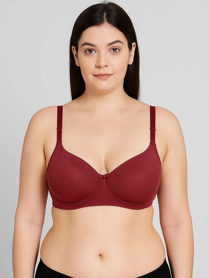 women plus size solid non padded bra - 22299033 -  Standard Image - 1