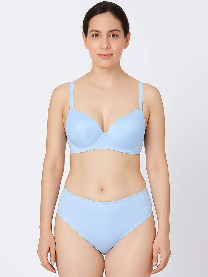 women plus size solid lightly padded bra - 22299037 -  Standard Image - 4