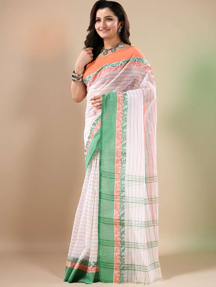 women self design handloom saree - 22299123 -  Standard Image - 1