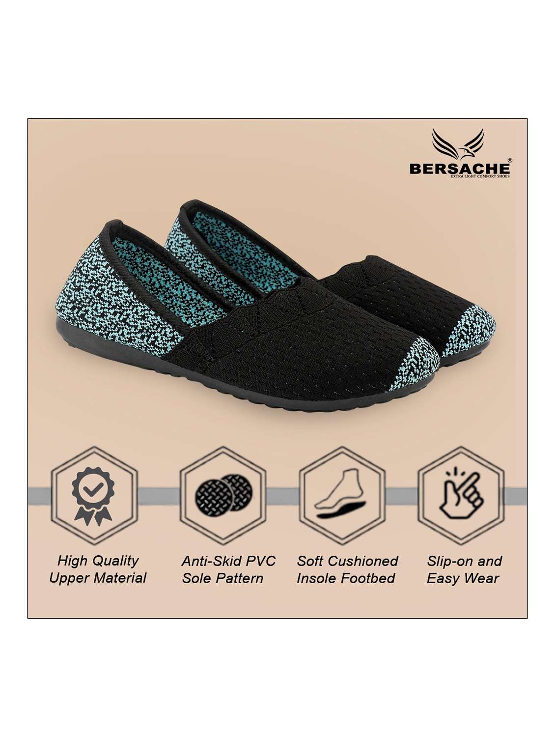 women solid slip on ballerina - 22299185 -  Standard Image - 4