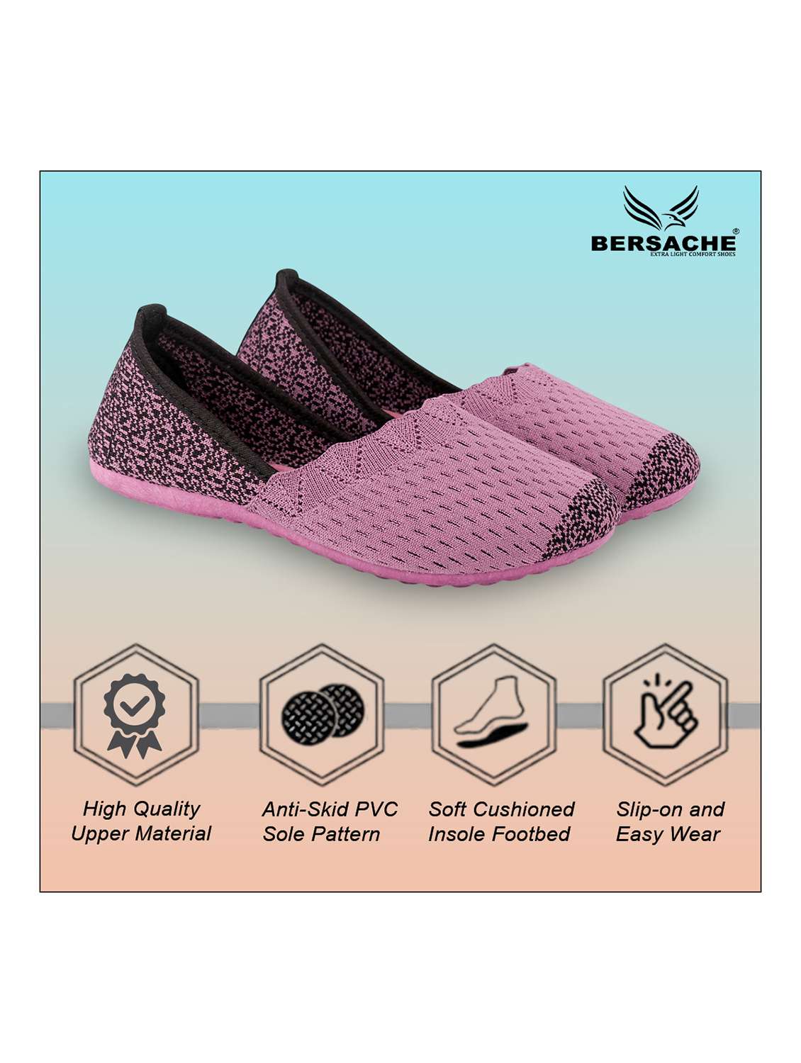 women solid slip on ballerina - 22299188 -  Standard Image - 4