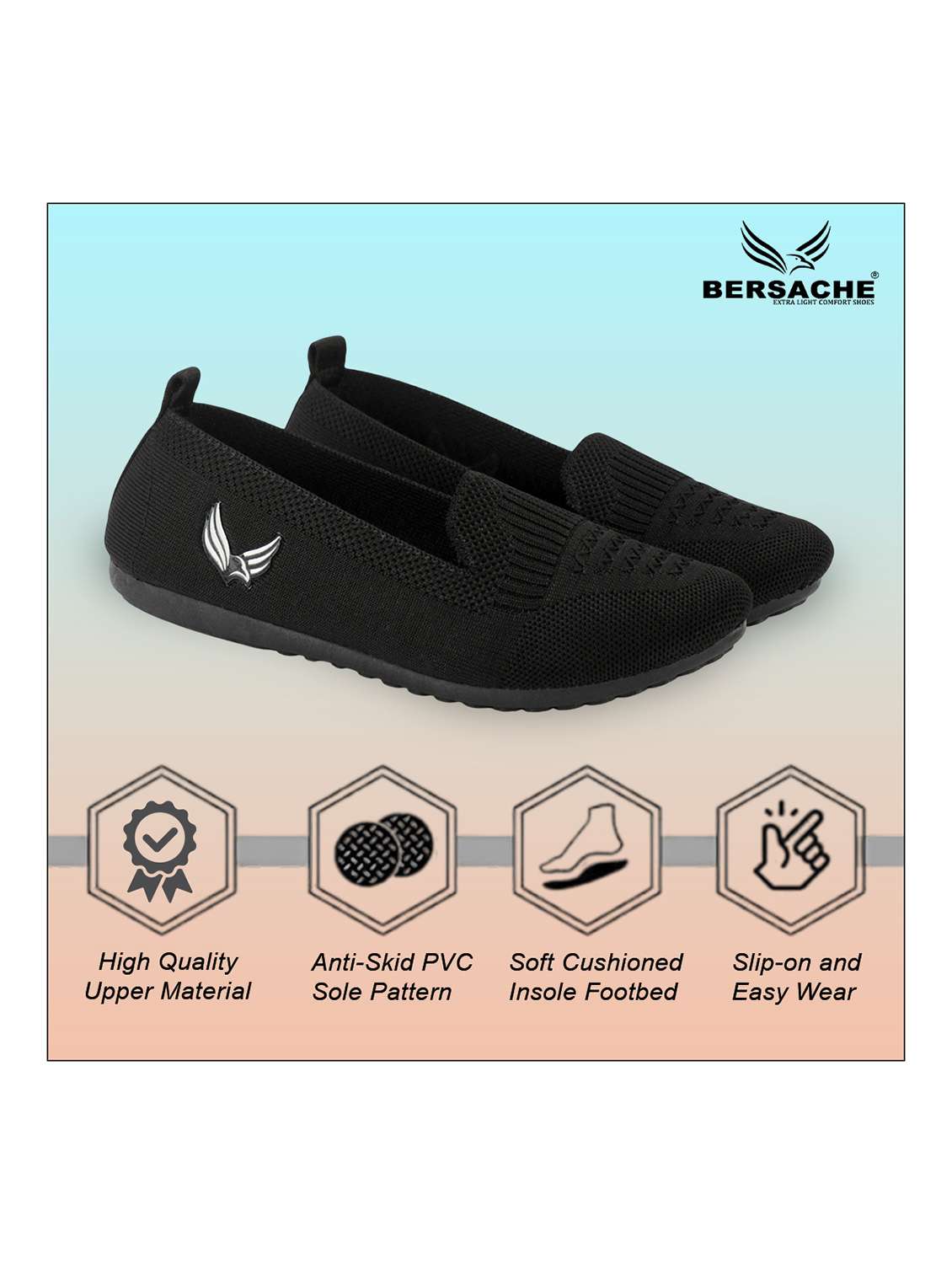 women solid slip on ballerina - 22299190 -  Standard Image - 4