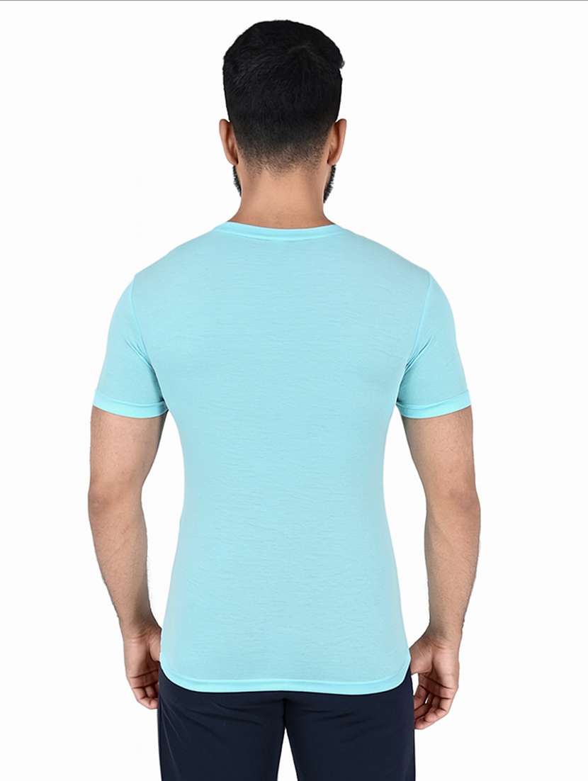 men typographic short sleeve slim fit t-shirt - 22299216 -  Standard Image - 1