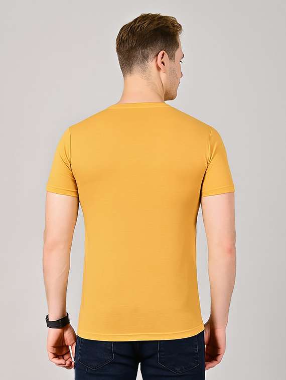 men printed short sleeve slim fit t-shirt - 22299220 -  Standard Image - 1