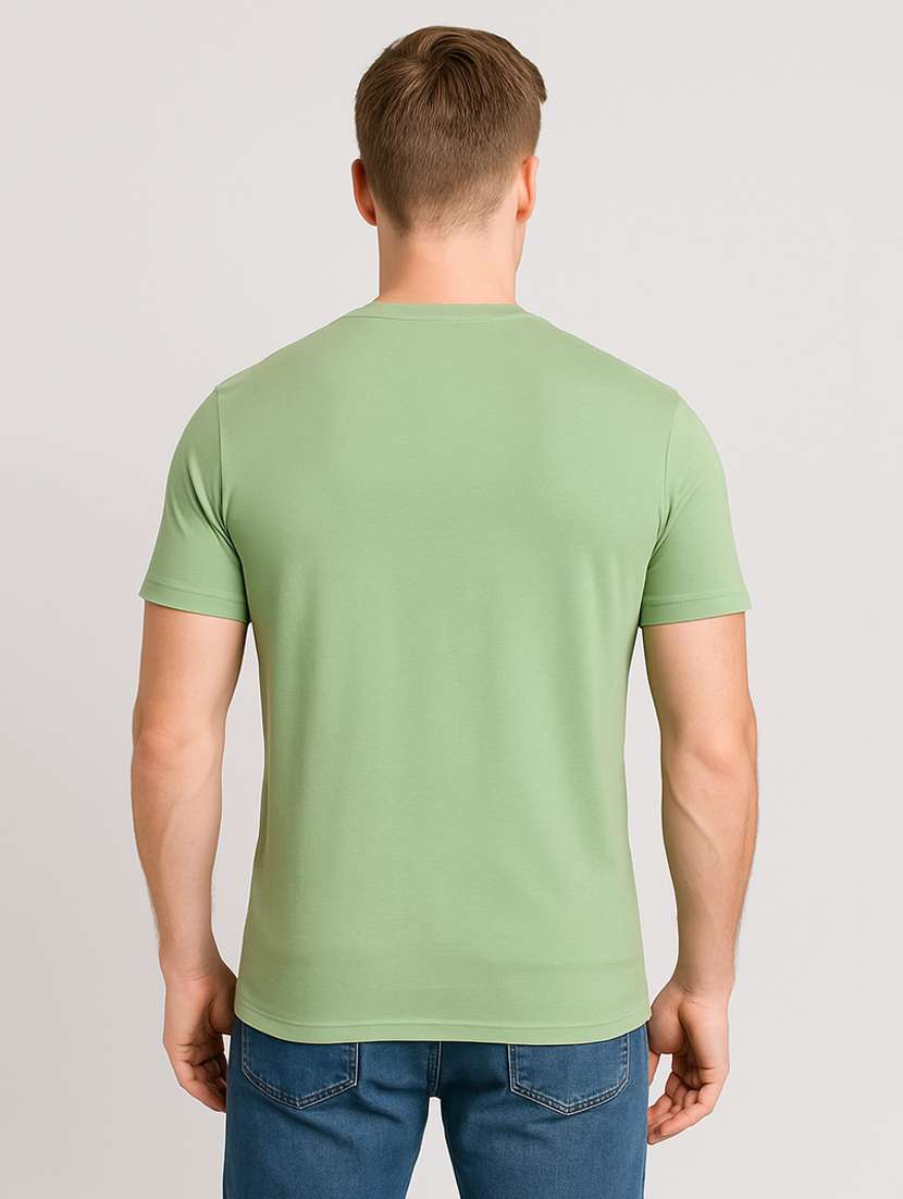 men printed short sleeve slim fit t-shirt - 22299226 -  Standard Image - 1