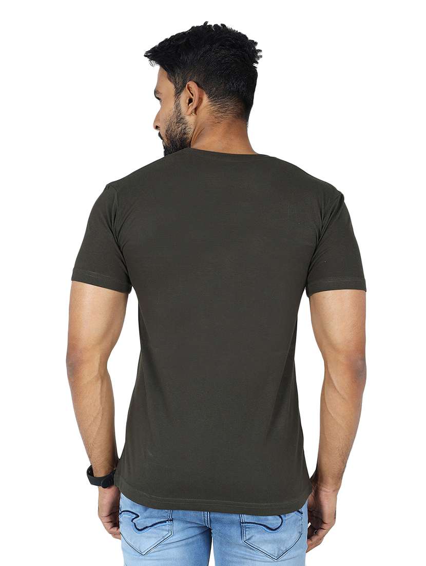 men color block short sleeve slim fit t-shirt - 22299237 -  Standard Image - 1