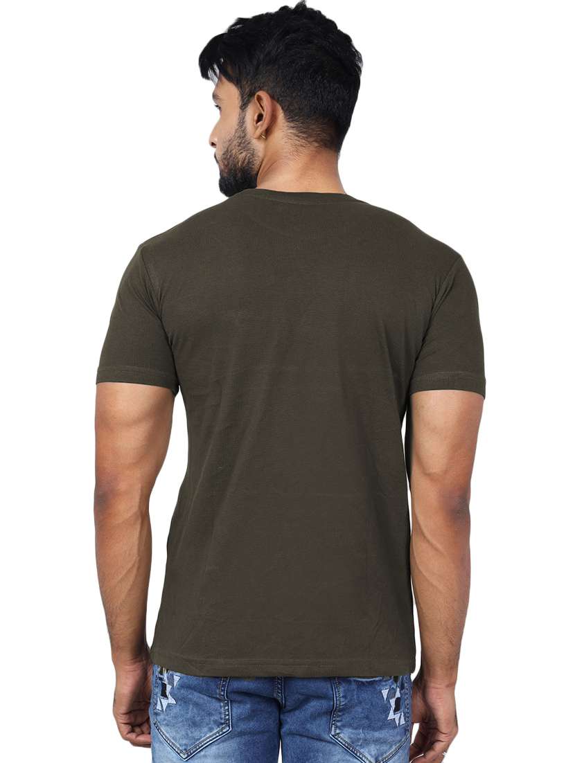 Men Color Block Short Sleeve Slim Fit T-shirt - 22299244 -  Standard Image - 1