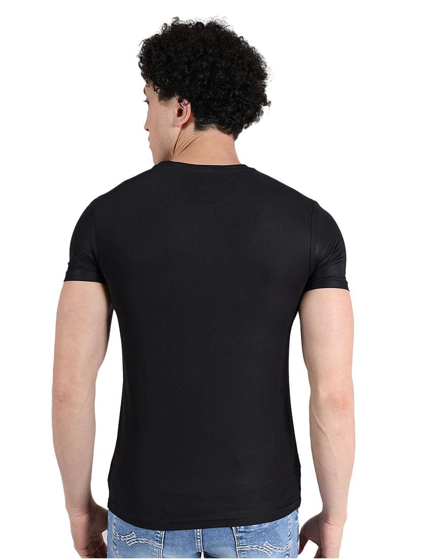 men logo print short sleeve slim fit t-shirt - 22299299 -  Standard Image - 1