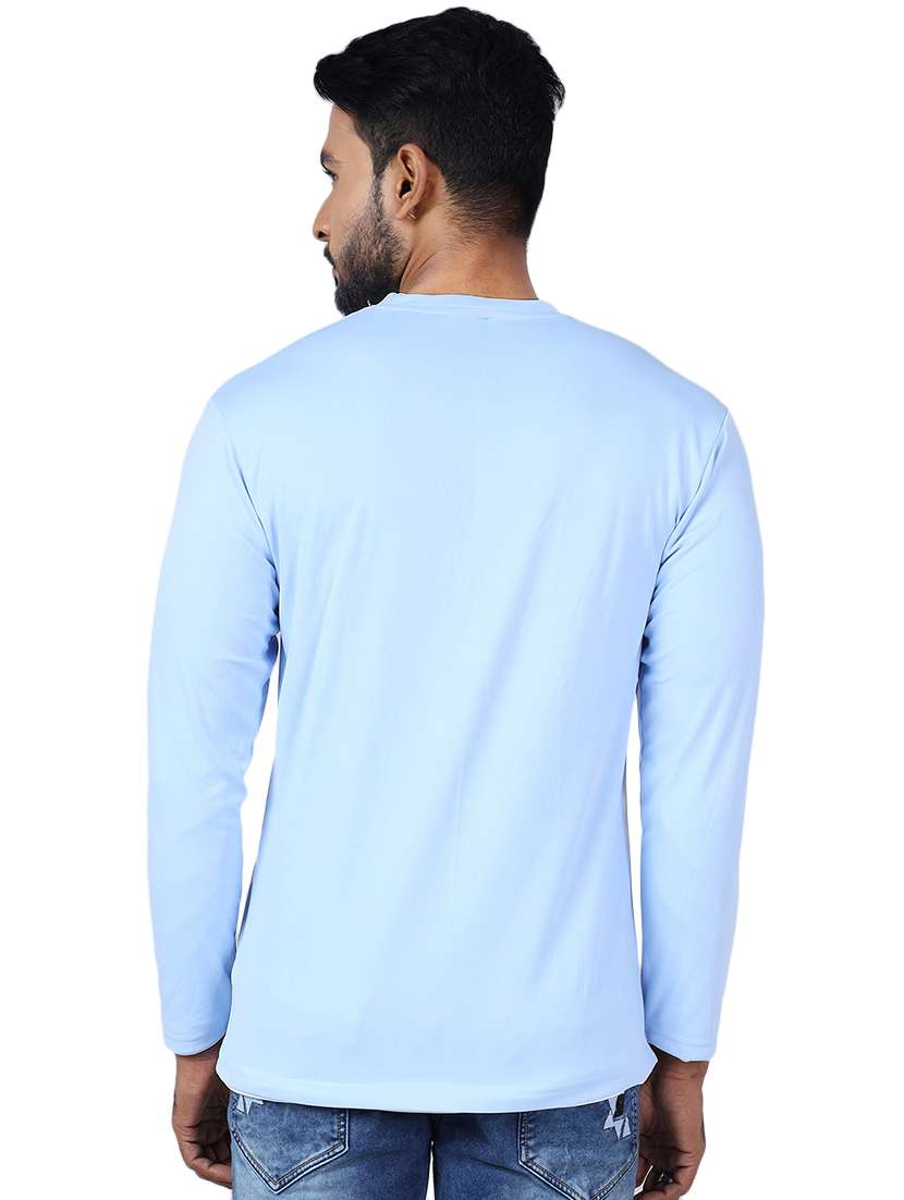 men logo print long sleeve slim fit t-shirt - 22299324 -  Standard Image - 1