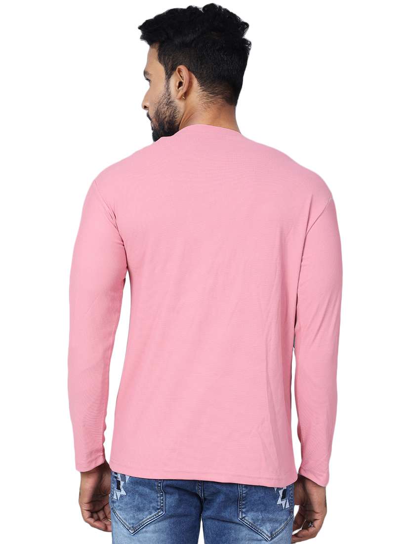men logo print long sleeve slim fit t-shirt - 22299343 -  Standard Image - 1