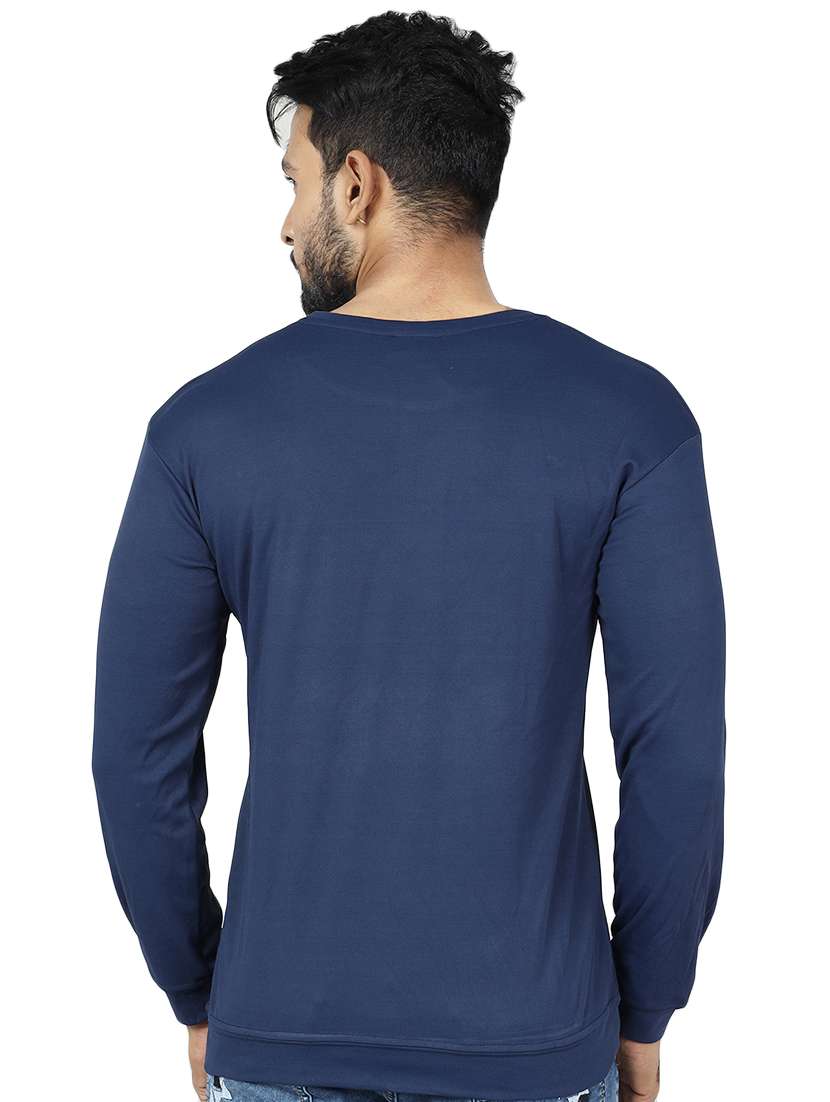 men logo print long sleeve slim fit t-shirt - 22299346 -  Standard Image - 1