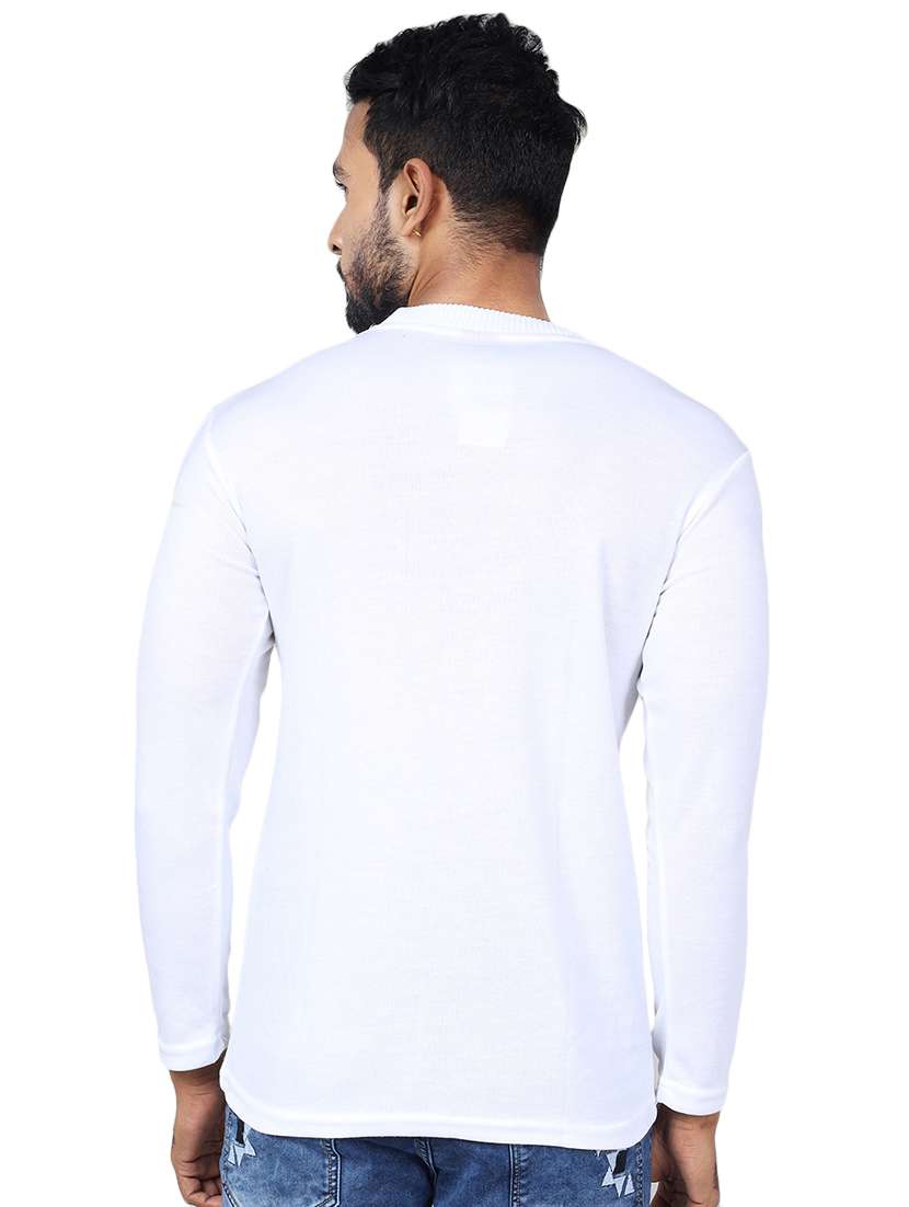 men logo print long sleeve slim fit t-shirt - 22299355 -  Standard Image - 1