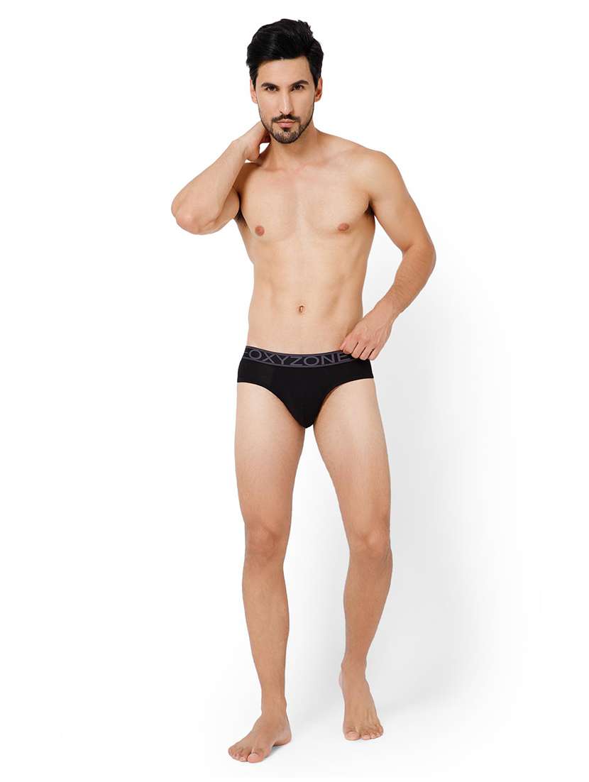 men solid low rise hipster brief - 22299372 -  Standard Image - 4
