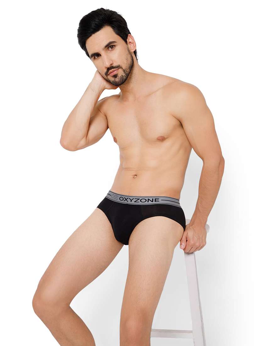 men solid low rise hipster brief - 22299376 -  Standard Image - 4