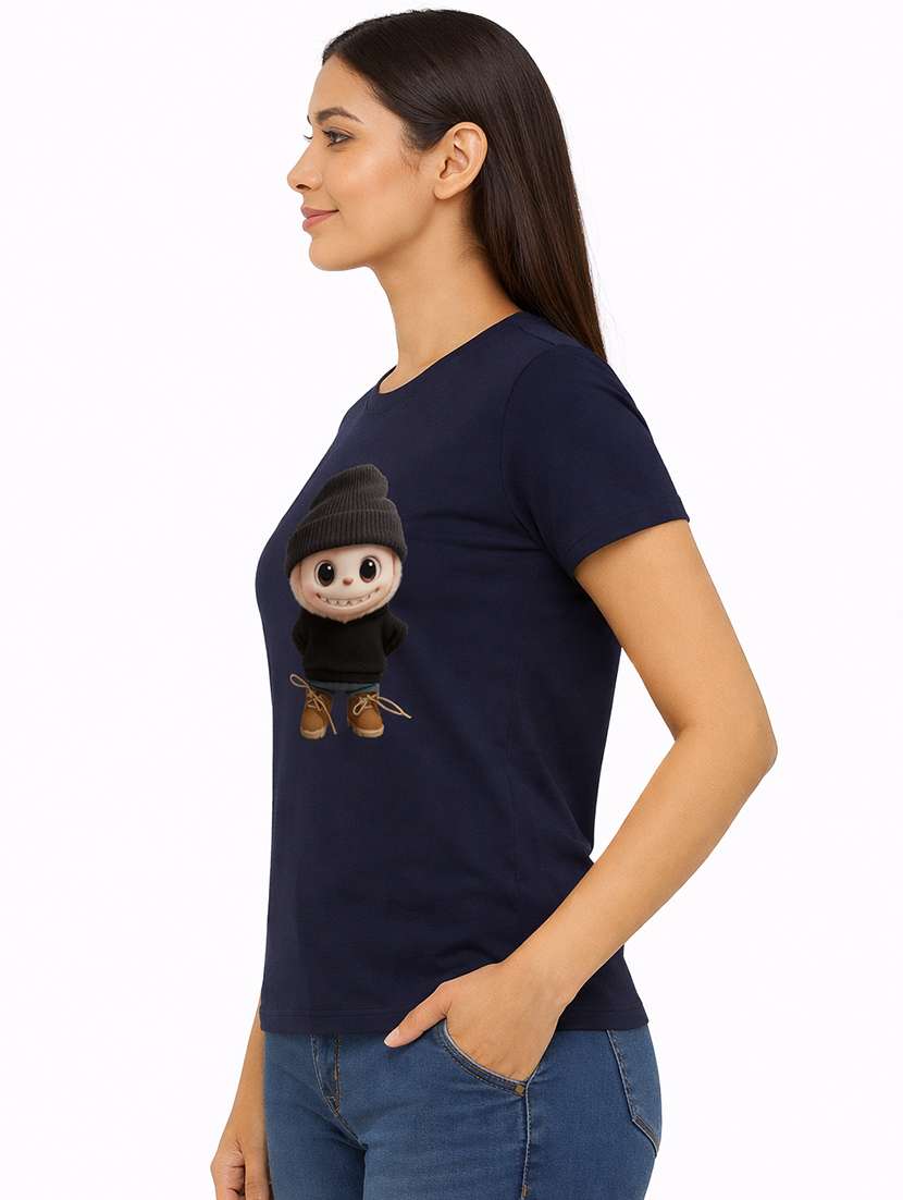 women printed short sleeve t-shirt - 22299449 -  Standard Image - 1