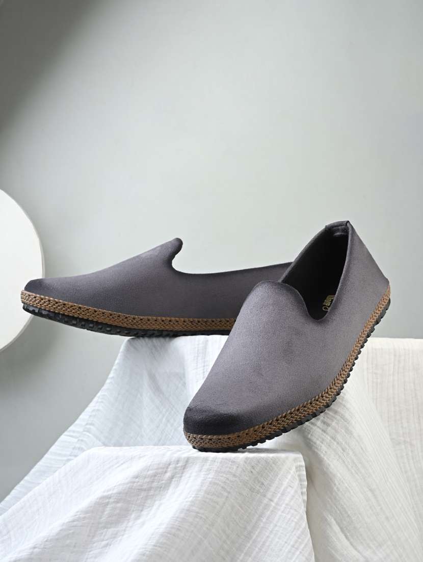 men grey slip on loafer - 22299459 -  Standard Image - 1
