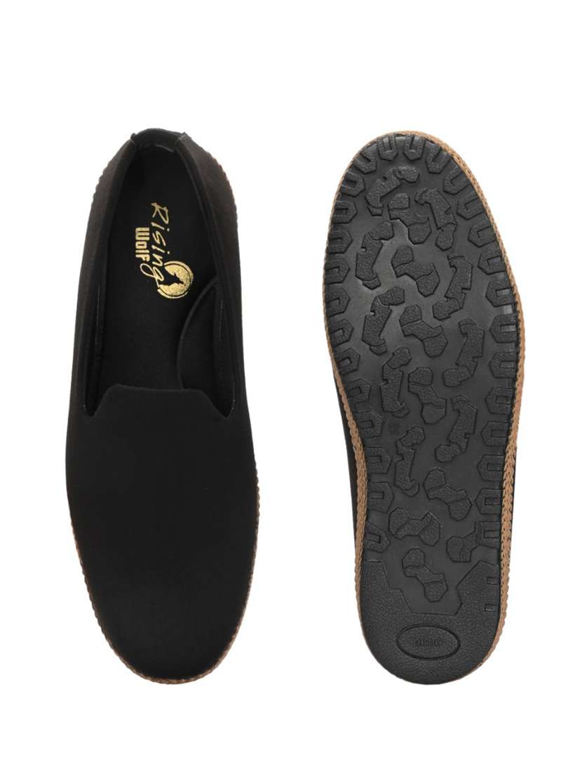 men black slip on loafer - 22299460 -  Standard Image - 4