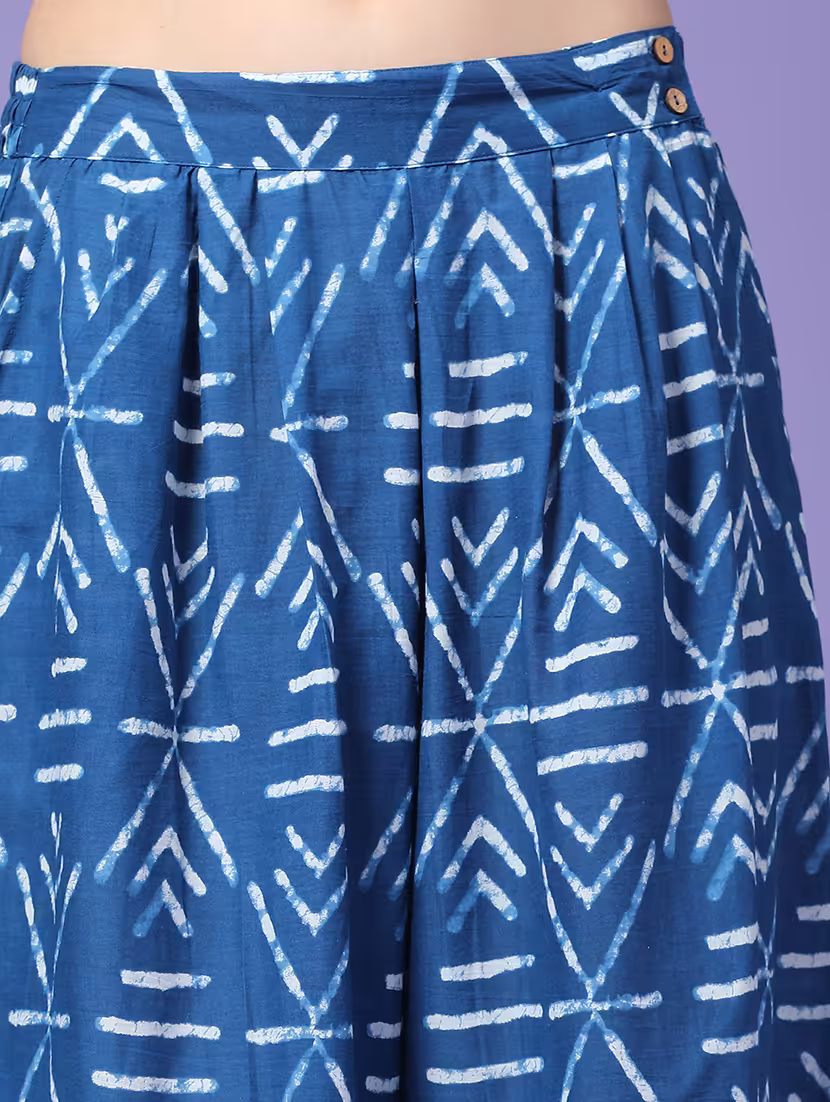 women printed mid rise flared maxi skirt - 22299612 -  Standard Image - 6