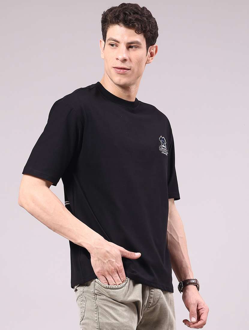 men solid short sleeve regular fit t-shirt - 22299856 -  Standard Image - 1