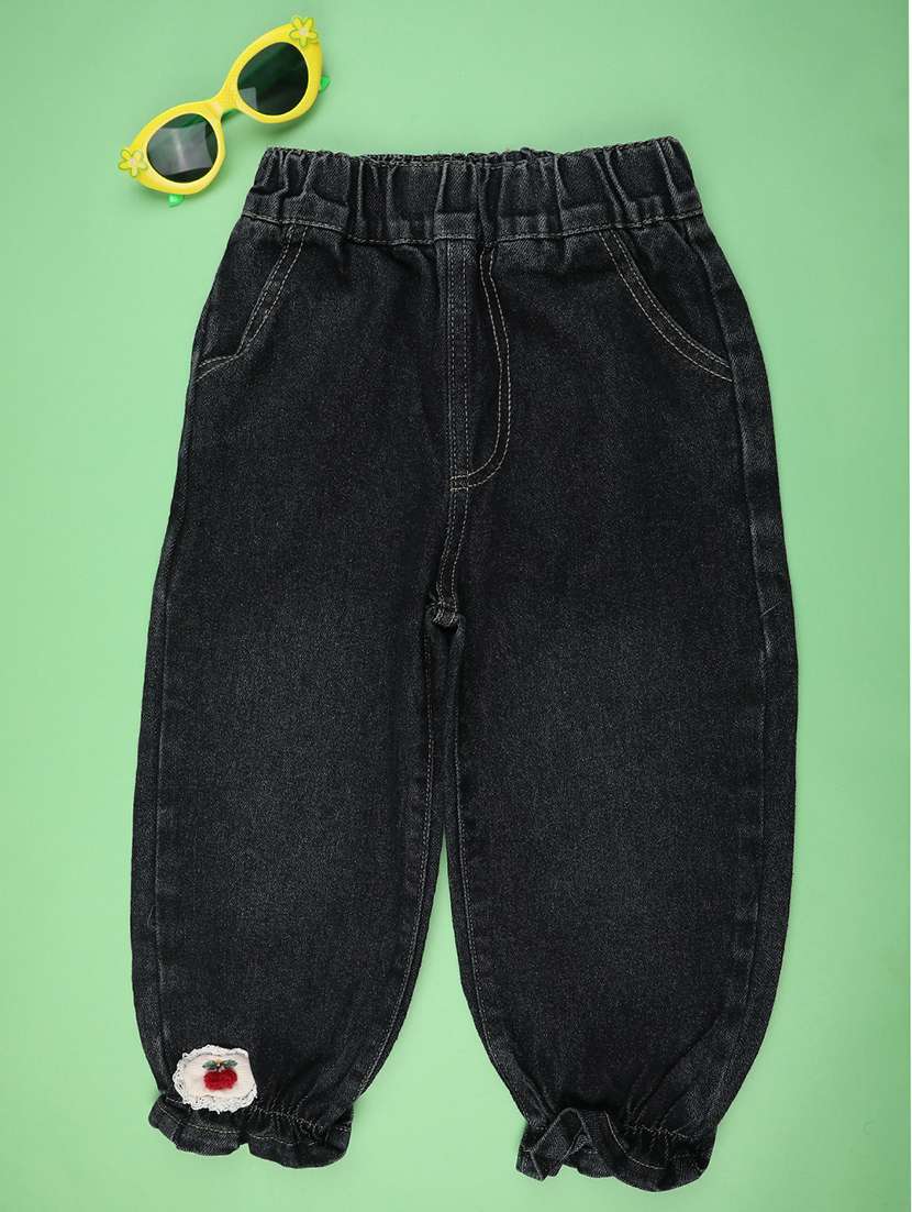 black cotton jean - 22299929 -  Standard Image - 1