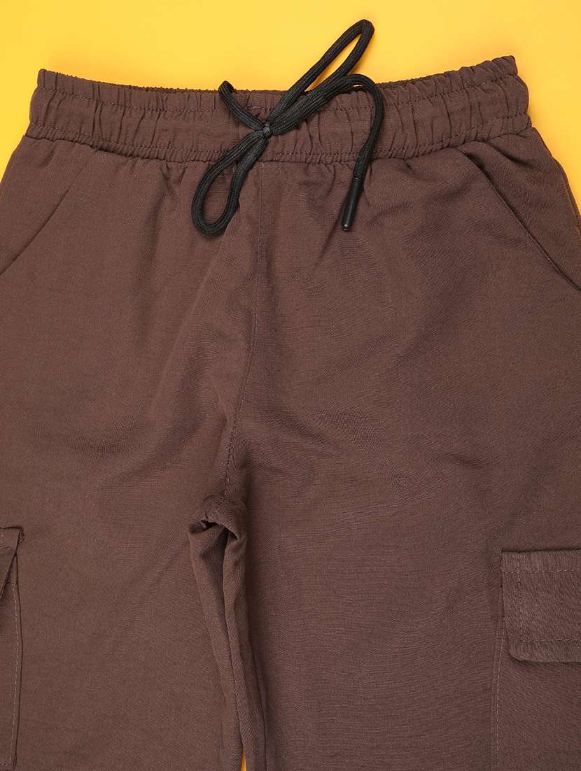 brown poly cotton plain cargo - 22299976 -  Standard Image - 1