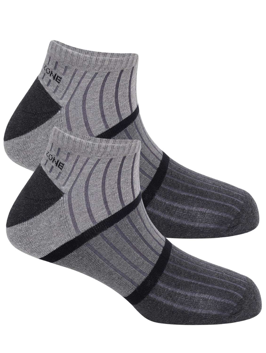men printed ankle length socks - 22300039 -  Standard Image - 1