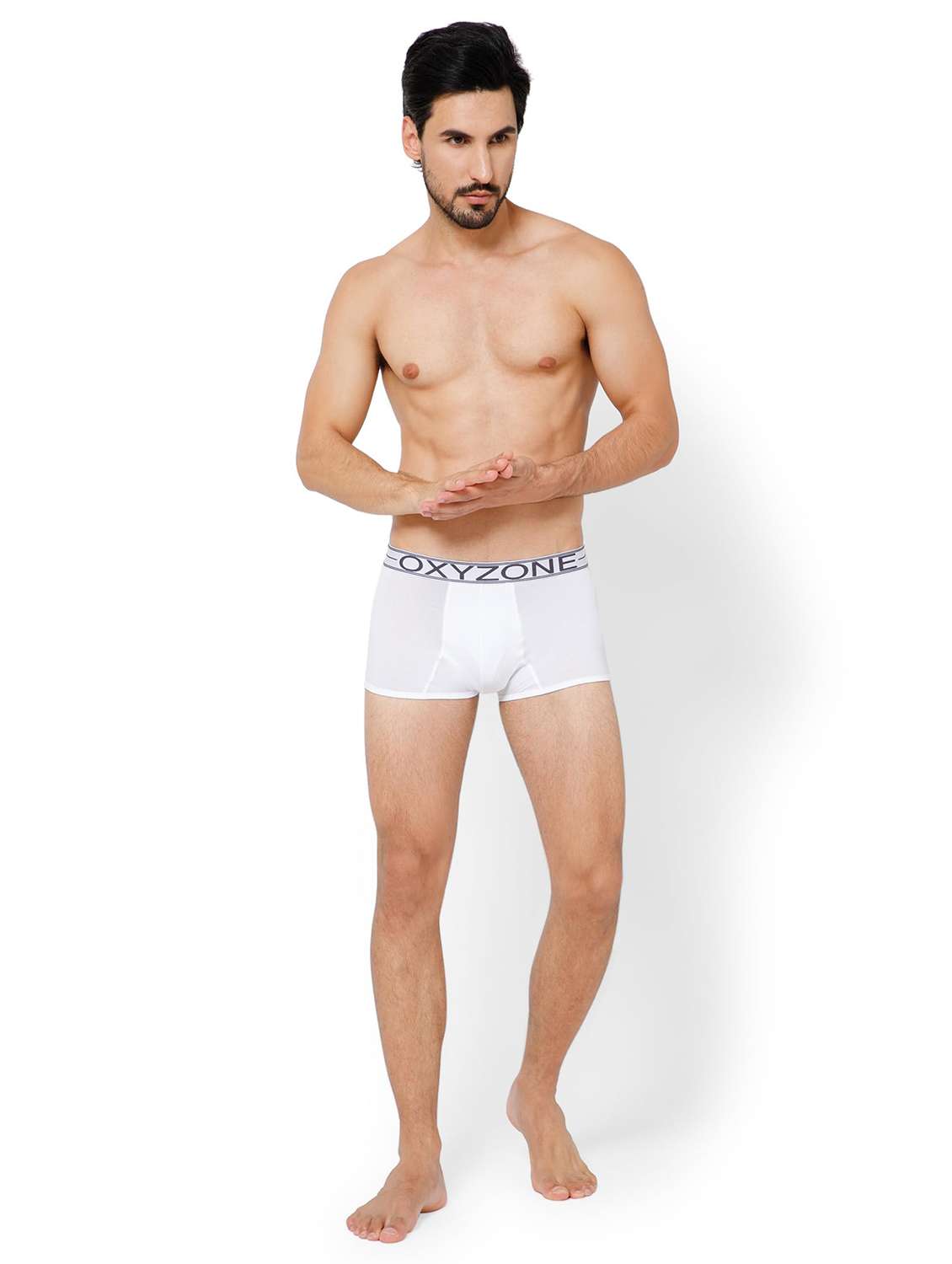 men solid low rise trunks brief - 22300081 -  Standard Image - 4