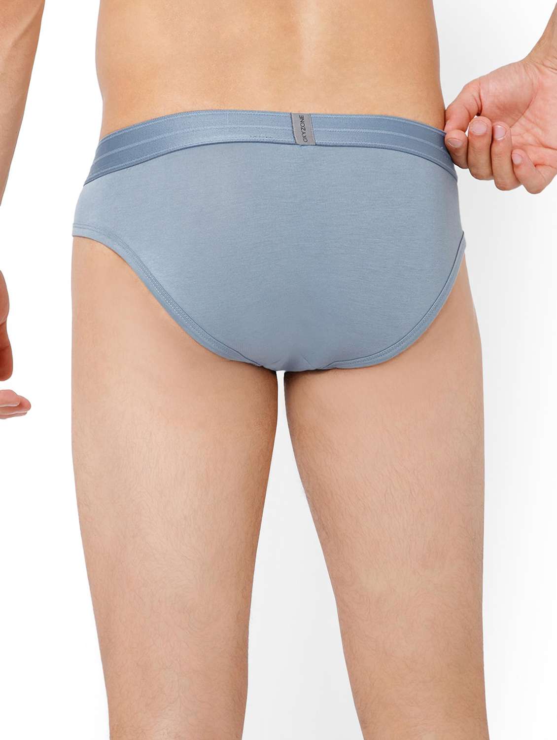men pack of 2 solid low rise hipster brief - 22300100 -  Standard Image - 4