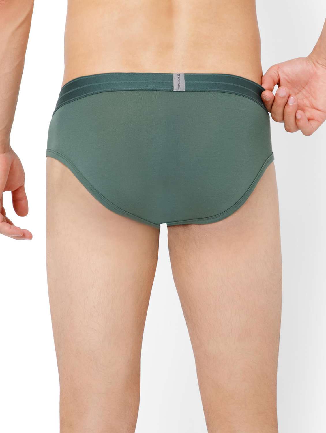 men pack of 2 solid low rise hipster brief - 22300101 -  Standard Image - 4