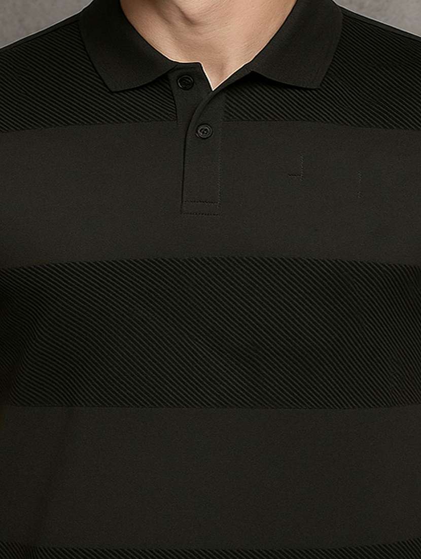 men printed short sleeve polo t-shirt - 22300134 -  Standard Image - 4