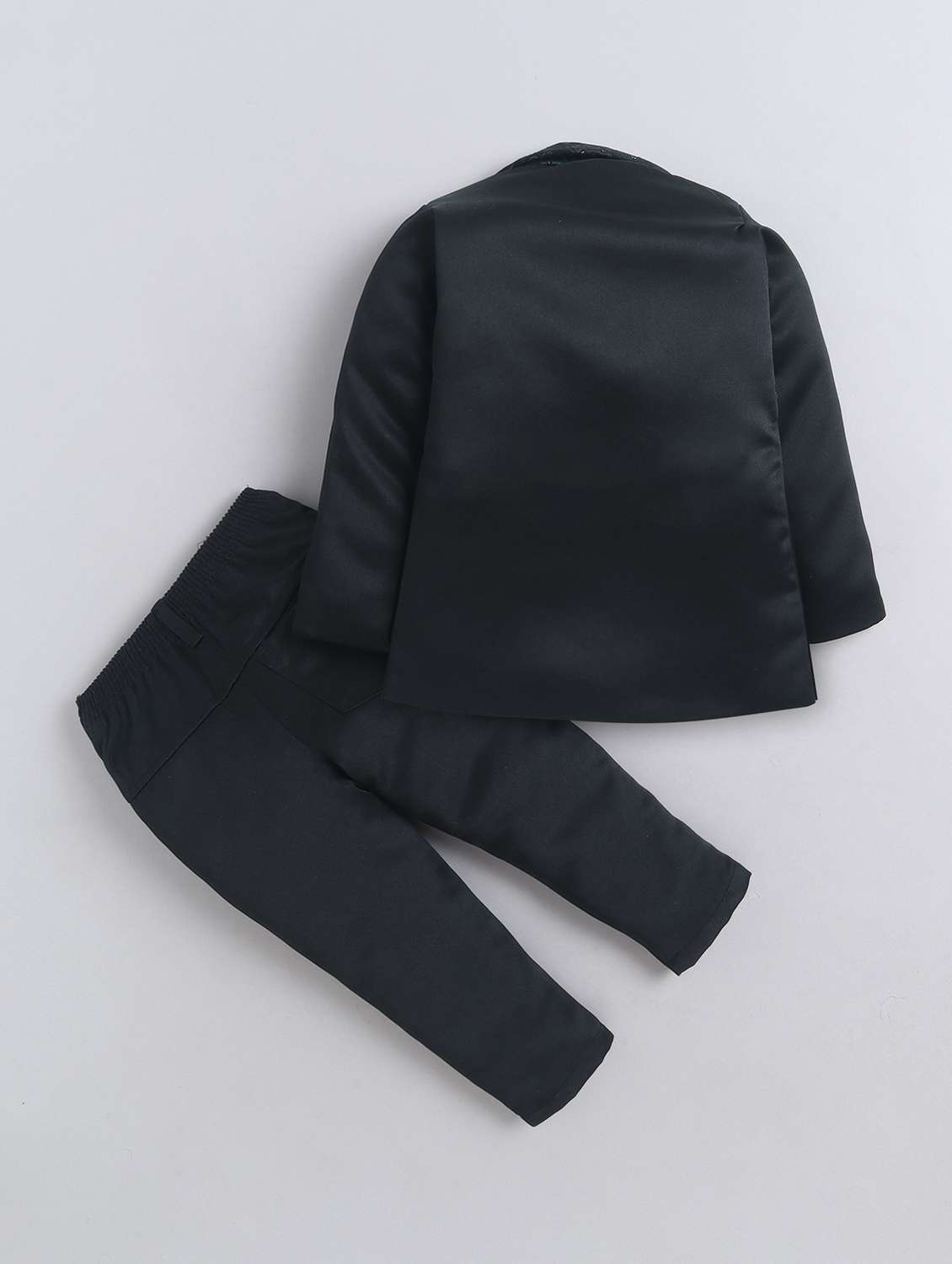 boys embroidered blazer and trouser with shirt set - 22300326 -  Standard Image - 1