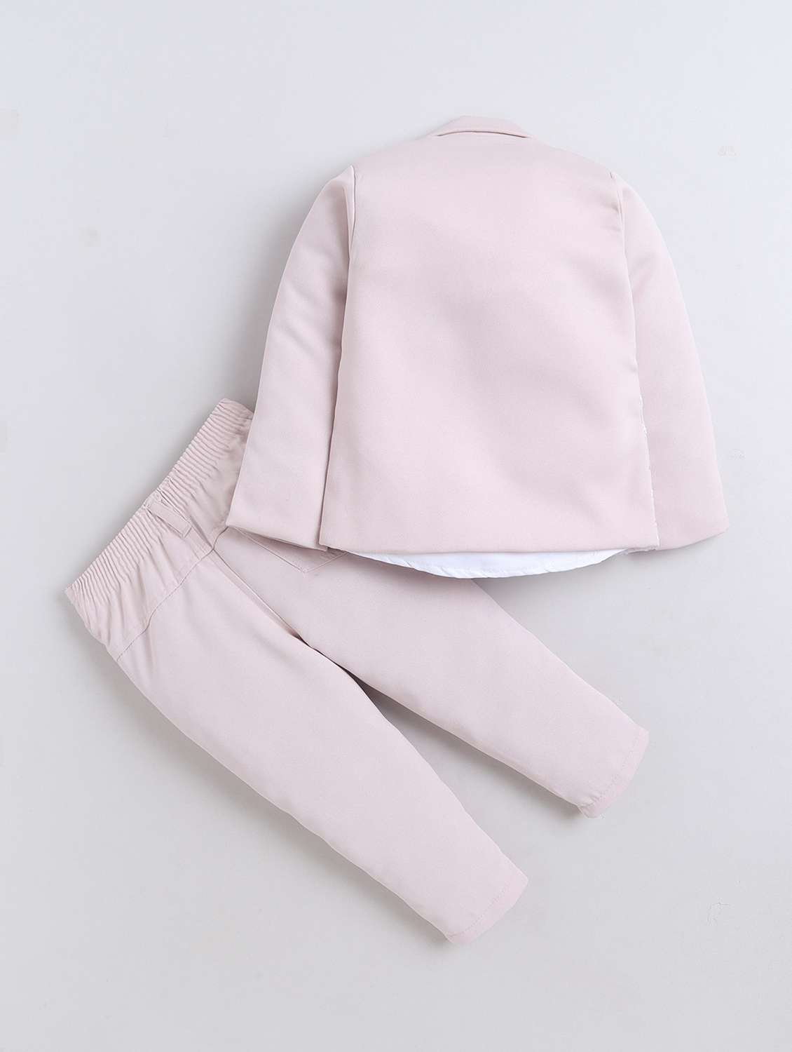 boys embroidered blazer and trouser with shirt set - 22300330 -  Standard Image - 1