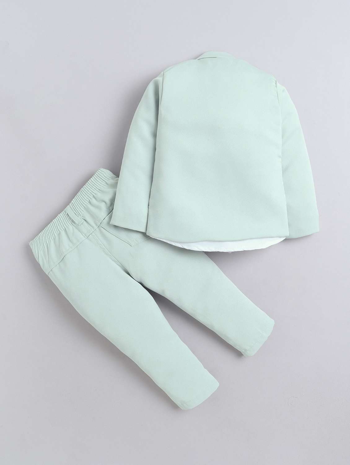 boys embellished blazer and trouser with shirt set - 22300331 -  Standard Image - 1